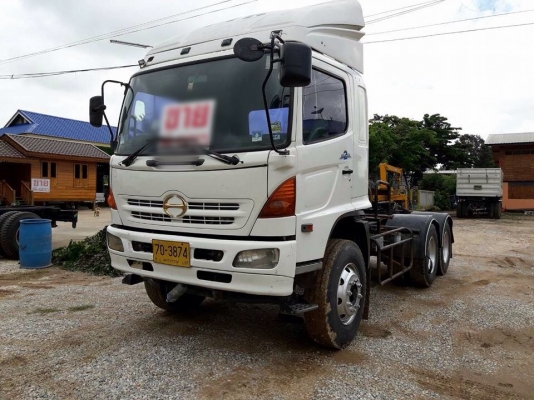 ขายรถสิบล้อหัวลาก Hino เครื่อง 320 แรง ปี 47 ยางดี พร้อมใช้งาน