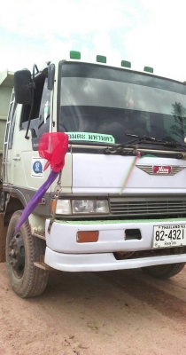 สิบล้อ ฮีโน่ FL176 HO6D195ดั้ม 2เพา สภาพดีสวยพร้อมใช้งาน ทะเบียนพร้อมโอน