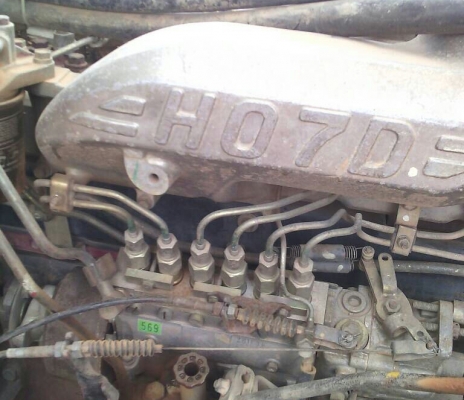 สิบล้อ ฮีโน่ FL176 HO6D195ดั้ม 2เพา สภาพดีสวยพร้อมใช้งาน ทะเบียนพร้อมโอน