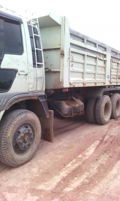 สิบล้อ ฮีโน่ FL176 HO6D195ดั้ม 2เพา สภาพดีสวยพร้อมใช้งาน ทะเบียนพร้อมโอน