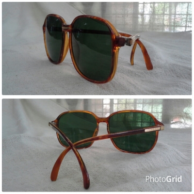 แว่นตาแบรนด์หรูอันดับหนึ่งของแผ่นดิน Vintage DUNHILL handmade in Austria (บิ๊กไซซ์!)