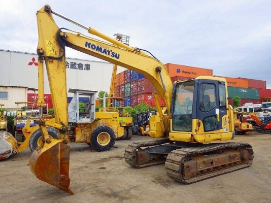 ขายรถแบคโฮ KOMATSU PC128US-8 3XXX ชั่วโมง นำเข้าจากญี่ปุ่น สภาพสวยพร้อมใช้ มีVDOการทำงานครับ
