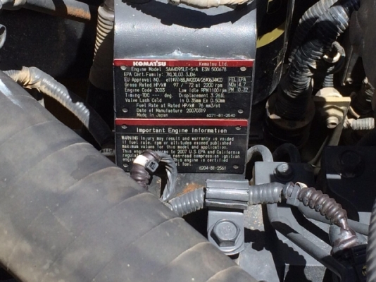 ขายรถแบคโฮ KOMATSU PC128US-8 3XXX ชั่วโมง นำเข้าจากญี่ปุ่น สภาพสวยพร้อมใช้ มีVDOการทำงานครับ