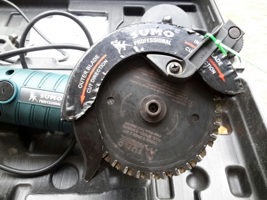 เลื่อยตัด ใบมีดคู่