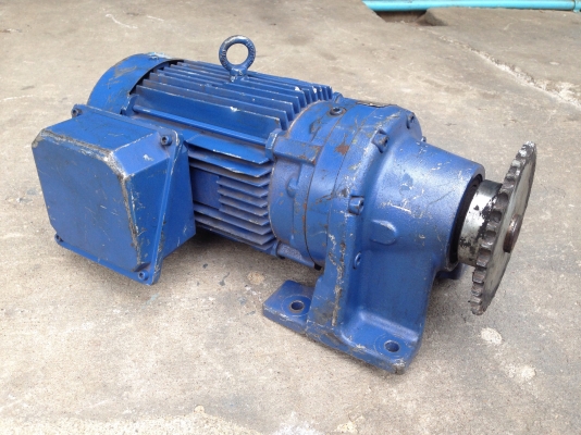 ขายมอเตอร์เกียร์ Cycro drive Sumitomo 2HP. 380V อัตราทด 1:21 สภาพสวยเดิมๆ วิ่งนิ่ม พร้อมใช้งาน