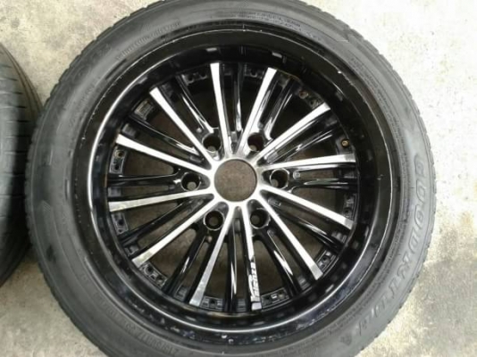 ขอบ17นิ้ว6รู พร้อมยาง สวยๆ 4 ล้อ ราคา 7900 บาท ขอบ17นิ้ว6รู พร้อมยาง สวยๆ 4 ล้อ ราคา 7900 บาท