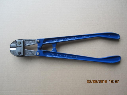 ขายกรรไกรตัดเหล็กRECORD 918 ขนาด18" Made in England.ใหม่เก่าเก็บ