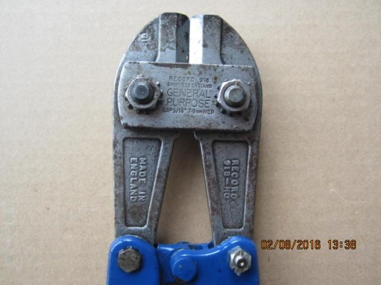 ขายกรรไกรตัดเหล็กRECORD 918 ขนาด18" Made in England.ใหม่เก่าเก็บ ขายกรรไกรตัดเหล็กRECORD 918 ขนาด18" Made in England.ใหม่เก่าเก็บ