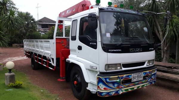 ขาย6ล้อเครน DECA 200 ปี48 เครน5ตันUNIC ZXไฟฟ้า 3ปอกท้องV สภาพพร้อมทำงาน ยาว7.20เมตร เอกสารทะเบียน พร้อมโอน