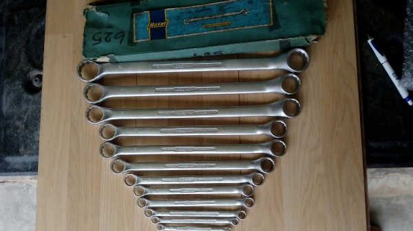 ขายประแจแหวนชุด12ตัวเยอรมัน6-32 HAZET Made in GERMANY.