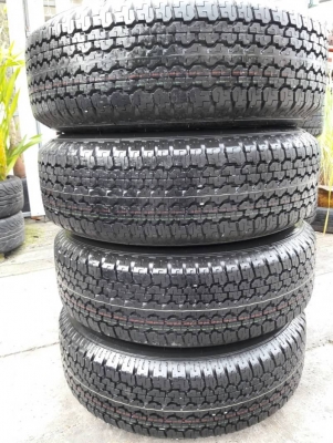ยางbridgestone 245/70/16 ปี16 ถอดป้ายแดงชุดล่ะ15500