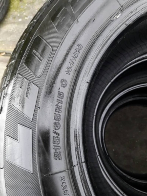 ยางbridgestone 215/65/15 ชุดล่ะ5800