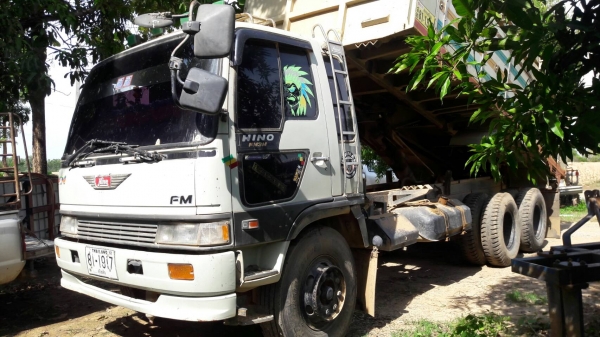 สิบล้อ ฮีโน่ FM3H JO8E 270แรง 2เพา วางหัวไอเท็ค ลงเล่มแล้ว รถสภาพดีสวยพร้อมใช้ ทะเบียนพร้อมโอน