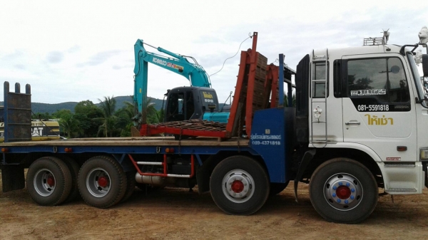 ขายบรรไดชุดกระบอกไฮรดรอลิค+ปั้มไฟฟ้า