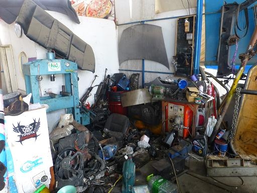 ขายอู่ซ่อมรถยนต์ อุปกรณ์พร้อมที่พัก 530000