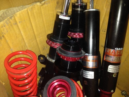 ขายสตรัทปรับเกียว โช๊ค GAB SS Series New vios 2007-2012 ปรับแข็งอ่อนได้ 32 ระดับ