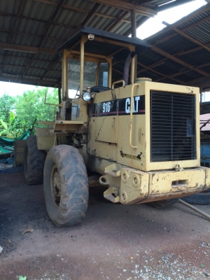 ขายด่วนรถตักเอวออ่นCAT916รถสภาพสวยพร้อมใช้งาน