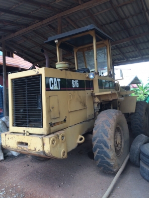 ขายด่วนรถตักเอวออ่นCAT916รถสภาพสวยพร้อมใช้งาน