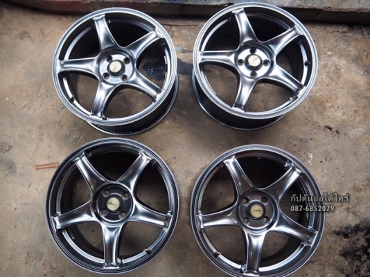 ขายล้อมือสอง RCII ขอบ17 4รู100 กว้าง7.5