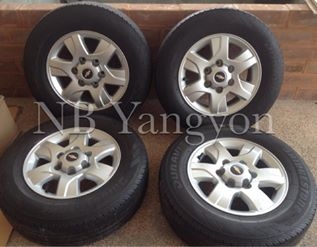 ล้อ เชฟโรเลท ขอบ16 พร้อมยาง บริสโตน 216-70-16 ปี14