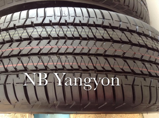 ยาง Bridgestone Dueler 255-60-18 ปึ16 ถอดป้ายแดง