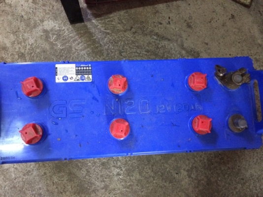 แบตรี่GS 120