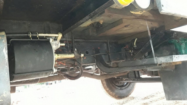 135.000. หัวยาว 6ล้อบรรทุกรถเกี่ยว&amp;แบคโคร  เครื่อง 6BD-165แรง พร้อมใช้งาน