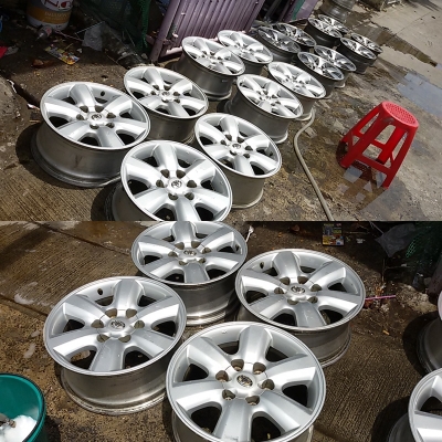 แม็กเดิม Toyota Vigo Prerunnerขอบ 16 2ชุด 17 2 ชุดสภาพดีไม่คดไม่ดุ้ง มีรอยบ้าง เก็บงานมาบ้างราคา ชุดละ 4,500-5,500 บาท แม็กเดิม Toyota Vigo Prerunnerขอบ 16 2ชุด 17 2 ชุดสภาพดีไม่คดไม่ดุ้ง มีรอยบ้าง เก็บงานมาบ้างราคา ชุดละ 4,500-5,500 บาท