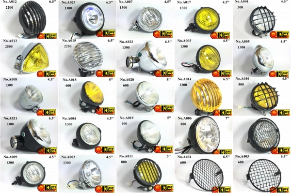 ไฟหน้า/ไฟเลี้ยว/ไฟท้าย/แต่งแบบต่างๆ