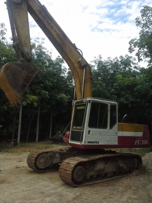 KOMATSU รุ่น PC 200-5 สภาพสวยพร้อมใช้