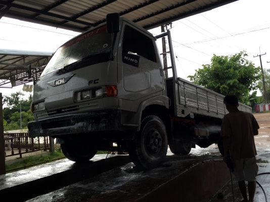 HINO FC2W 120แรง ห้างแท้ปี39 กะจกไฟฟ้า ระบบแอร์อยู่ครบ กะบะยาว 5.5 เมตร ภาษีม.79