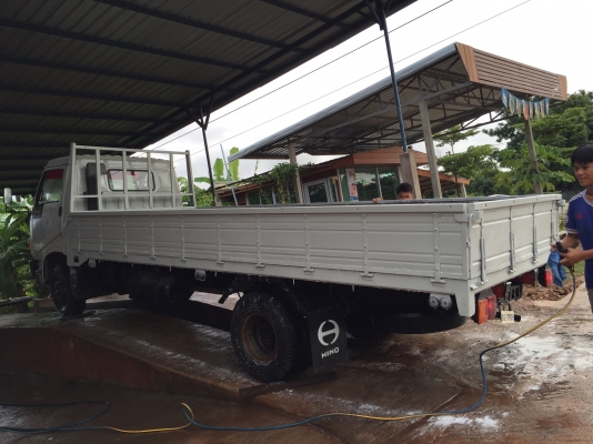 HINO FC2W 120แรง ห้างแท้ปี39 กะจกไฟฟ้า ระบบแอร์อยู่ครบ กะบะยาว 5.5 เมตร ภาษีม.79