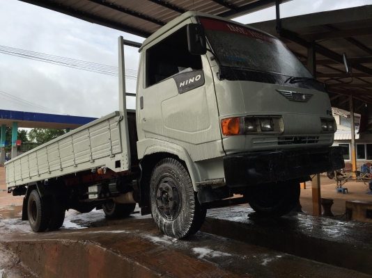 HINO FC2W 120แรง ห้างแท้ปี39 กะจกไฟฟ้า ระบบแอร์อยู่ครบ กะบะยาว 5.5 เมตร ภาษีม.79