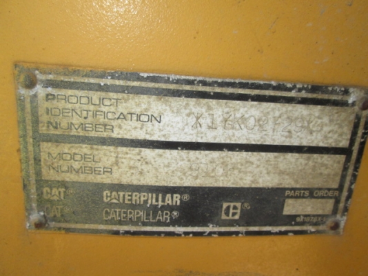 รถตัก Wheel Loader 1.3M รุ่น 910F S/No: 1YK02729 ทำงาน 2942 ชั่วโมง รถตัก Wheel Loader 1.3M รุ่น 910F S/No: 1YK02729 ทำงาน 2942 ชั่วโมง