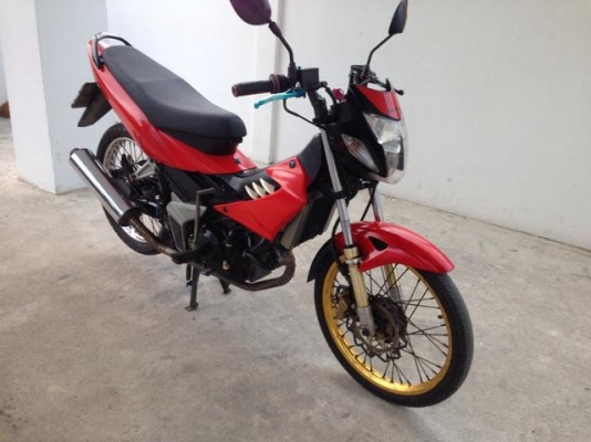 Sonic 125 สีแดง กุญแจใหญ่ เครื่องดี เล่มครบ