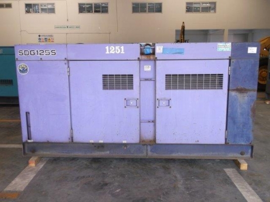 เครื่องปั่นไฟ Airman SDG125S  เครื่องนอกนำเข้าจากญี่ปุ่น ไม่เคยใช้ในไทย