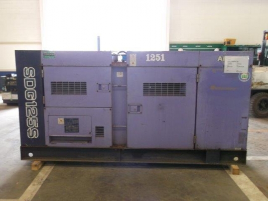 เครื่องปั่นไฟ Airman SDG125S  เครื่องนอกนำเข้าจากญี่ปุ่น ไม่เคยใช้ในไทย