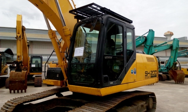 รถขุด SUMITOMO SH200-5 รถนำเข้า100\% รถขุด SUMITOMO SH200-5 รถนำเข้า100\%