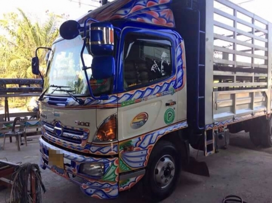 รถหกล้อกลาง HINO 500 เครื่อง 175HP รถหกล้อกลาง HINO 500 เครื่อง 175HP