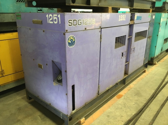 เครื่องปั่นไฟ Airman SDG125S (125kva) นำเข้าจากญี่ปุ่น โทร. 080-6565422 (หนิง)