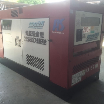 ขายเครื่องปั่นไฟสภาพดี มือสองจากญี่ปุ่น พร้อมใช้งาน