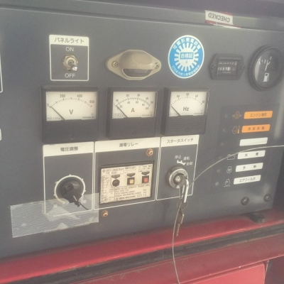 ขายเครื่องปั่นไฟสภาพดี มือสองจากญี่ปุ่น พร้อมใช้งาน