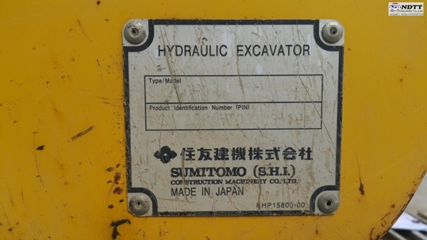 Sumitomo SH200-5 ปี 2012  สภาพสวยนำเข้าญี่ปุ่น ไม่เคยใช้งานในไทย