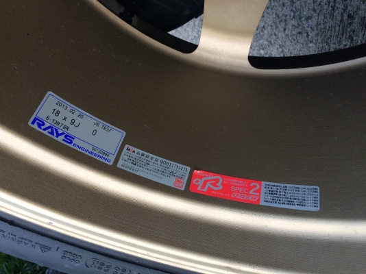 มือ2 BF Goodrich 285 65 r18 + TE37 18 x9 ET-0