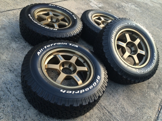 มือ2 BF Goodrich 285 65 r18 + TE37 18 x9 ET-0