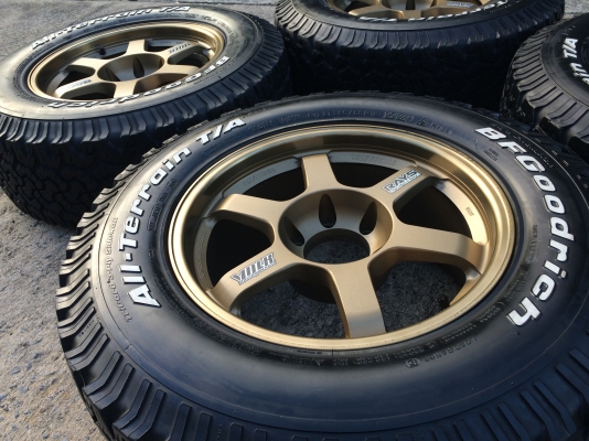 มือ2 BF Goodrich 285 65 r18 + TE37 18 x9 ET-0