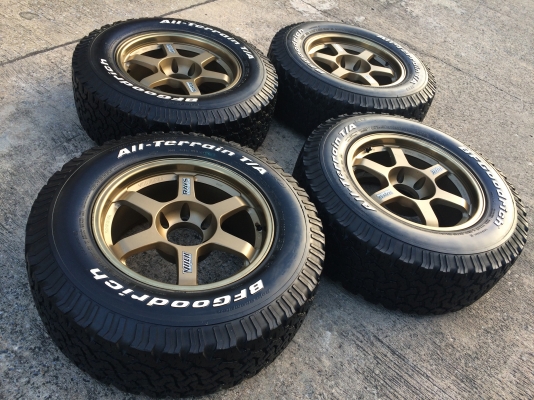 มือ2 BF Goodrich 285 65 r18 + TE37 18 x9 ET-0