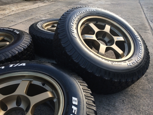 มือ2 BF Goodrich 285 65 r18 + TE37 18 x9 ET-0