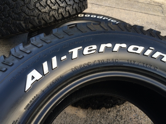 มือ2 BF Goodrich All-Terrain ขนาด 265 70 r16