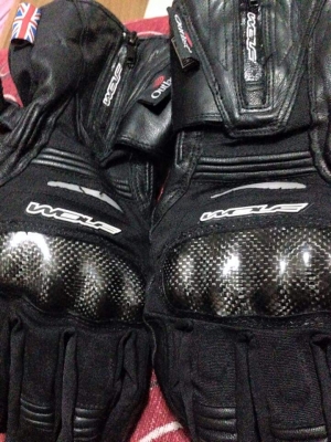 ถุงมือWolf band Racing glove size.M ยาว 12 นิ้ว
